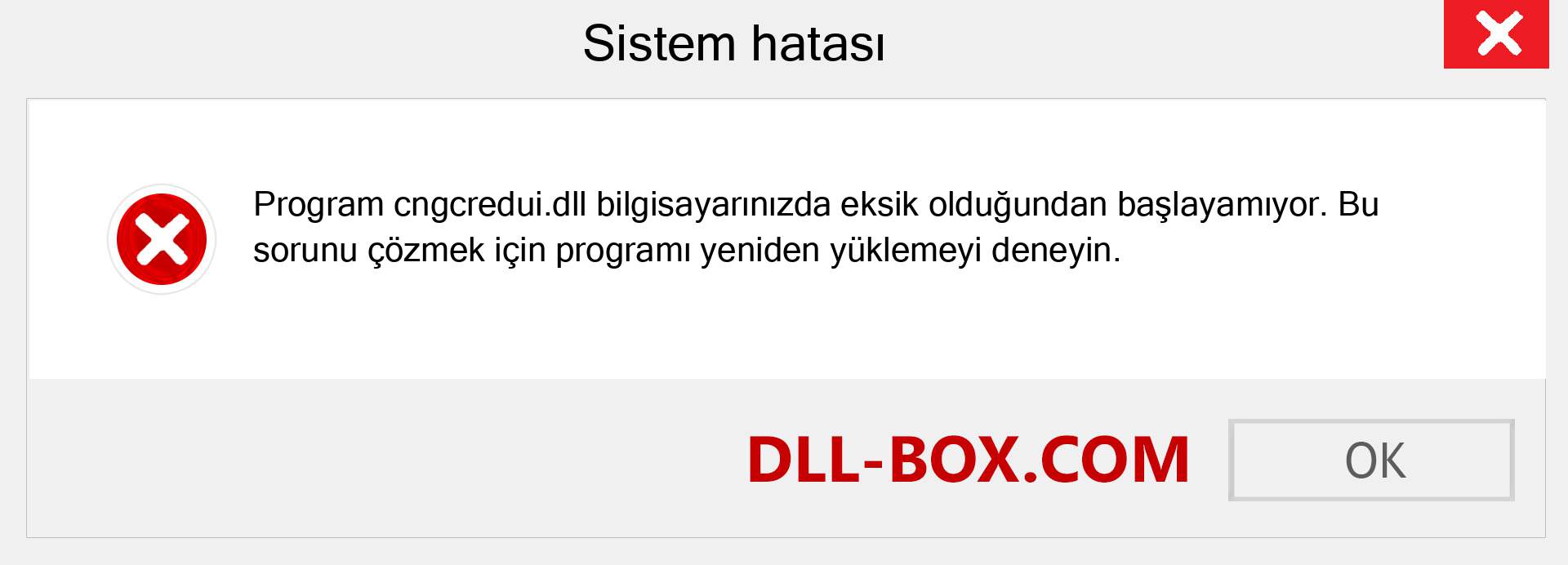 cngcredui.dll dosyası eksik mi? Windows 7, 8, 10 için İndirin - Windows'ta cngcredui dll Eksik Hatasını Düzeltin, fotoğraflar, resimler